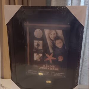 Wooden Dark Stained ShadowBox Frame  11x14 Inches New